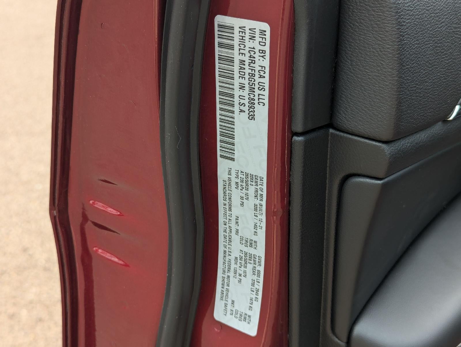 2021 Jeep Grand Cherokee Limited