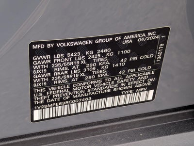 2024 Volkswagen Id.4 Standard