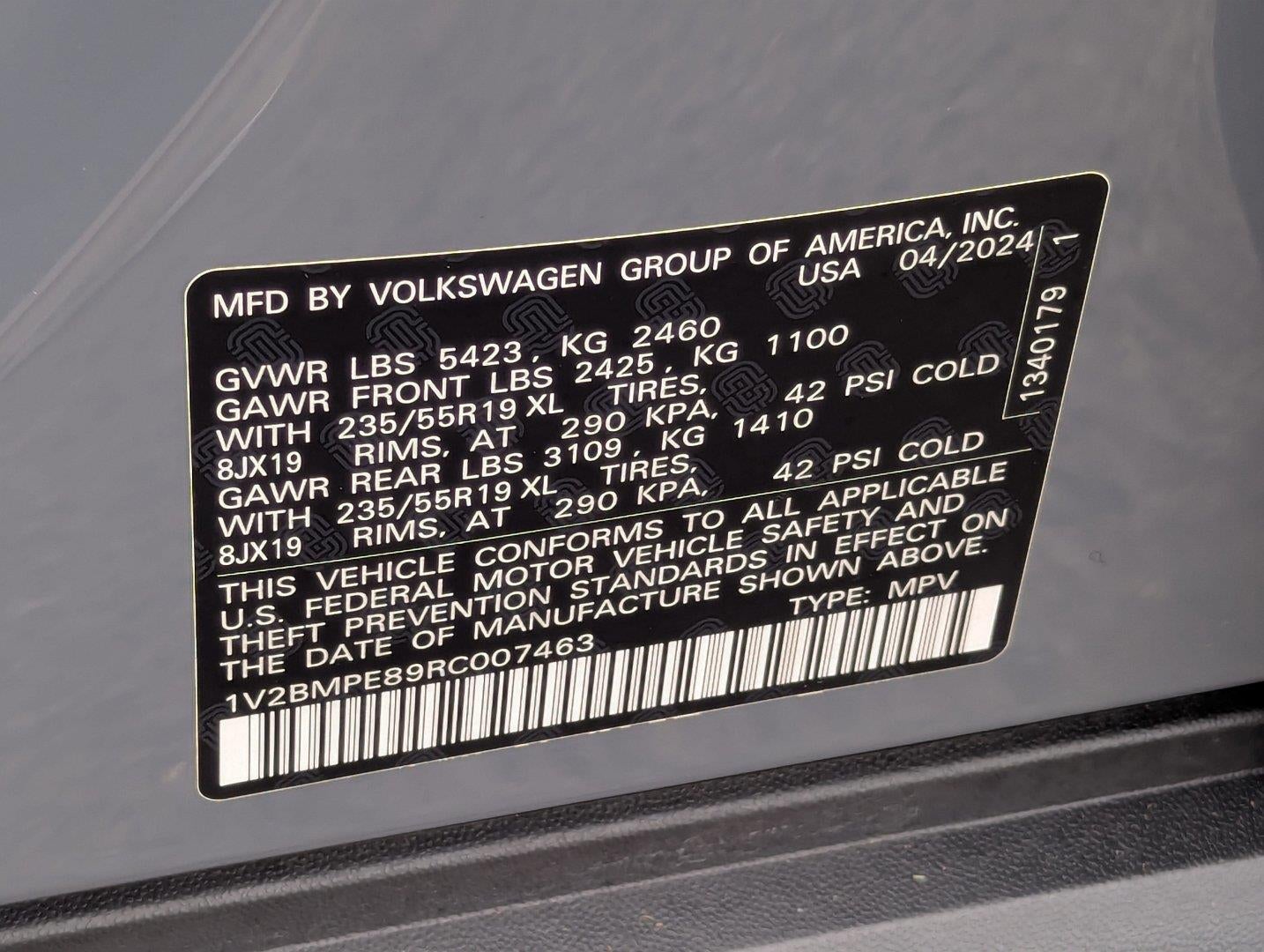 2024 Volkswagen Id.4 Standard
