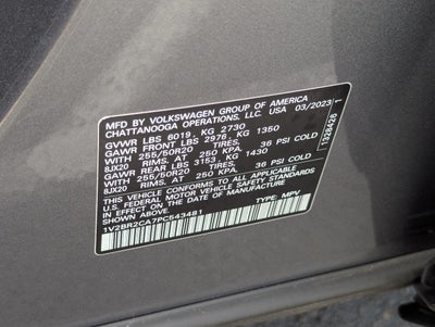 2023 Volkswagen Atlas 3.6L V6 SEL