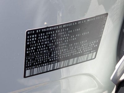2022 Volkswagen Tiguan 2.0T SE