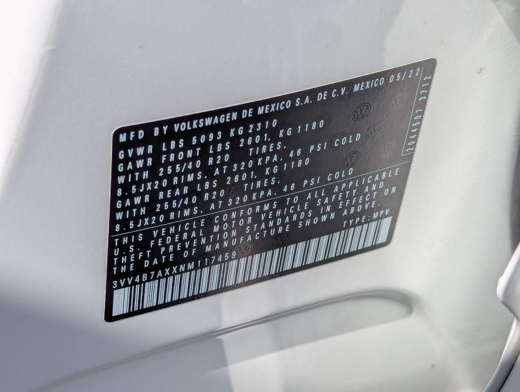 2022 Volkswagen Tiguan 2.0T SEL R-Line