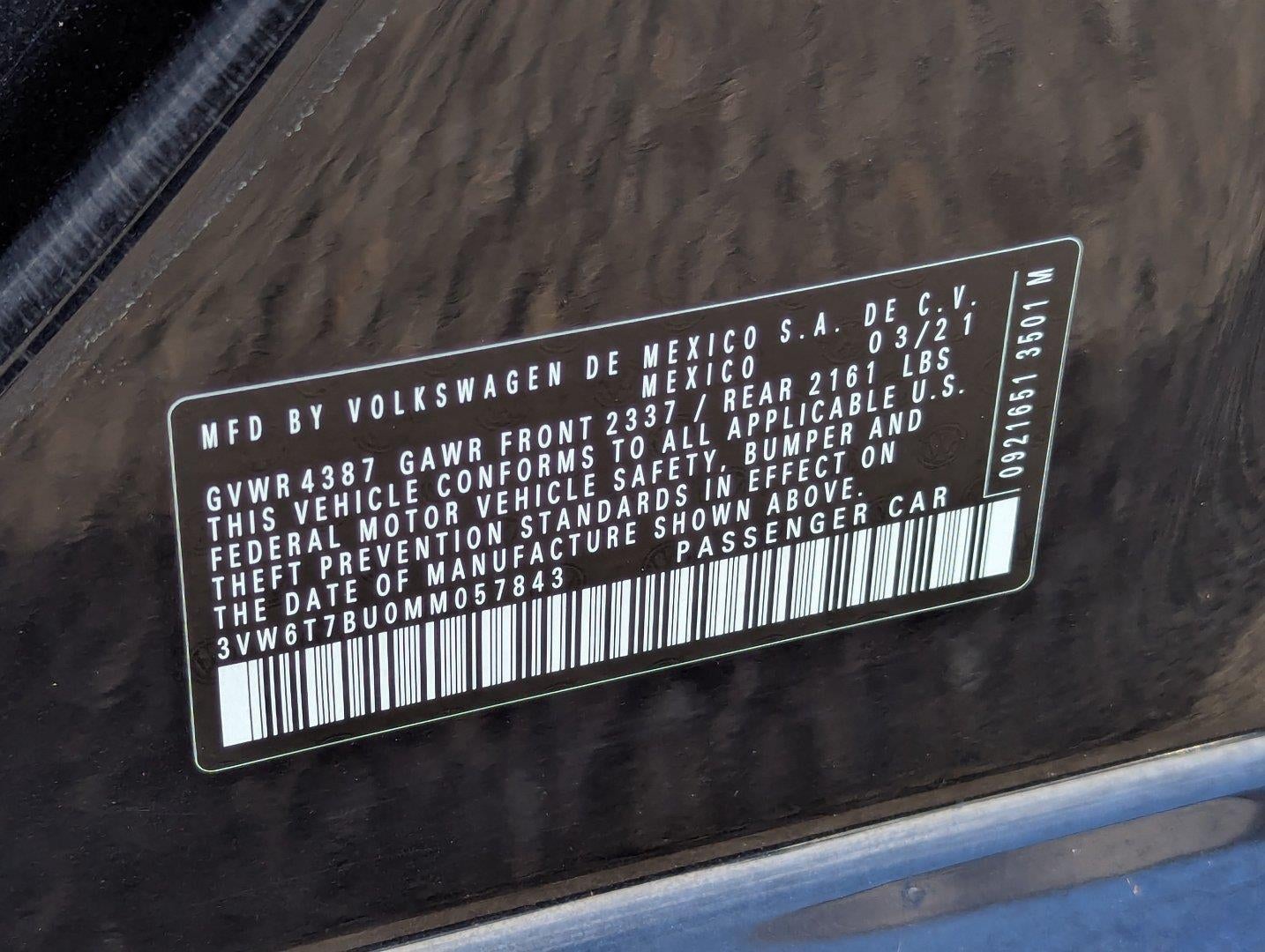 2021 Volkswagen Jetta GLI S