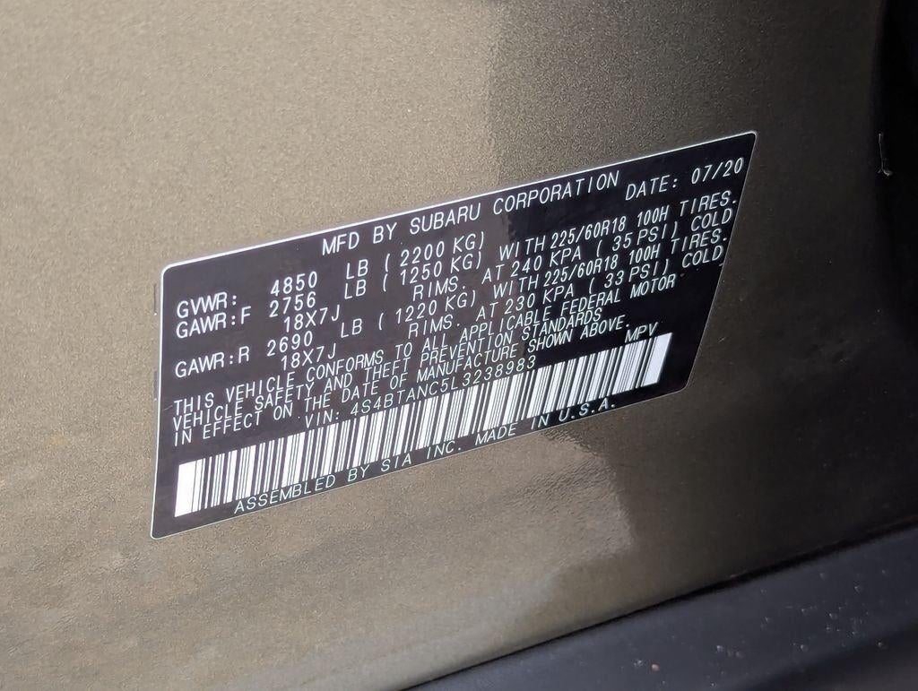 2020 Subaru Outback Limited