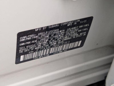 2022 Subaru Forester Base