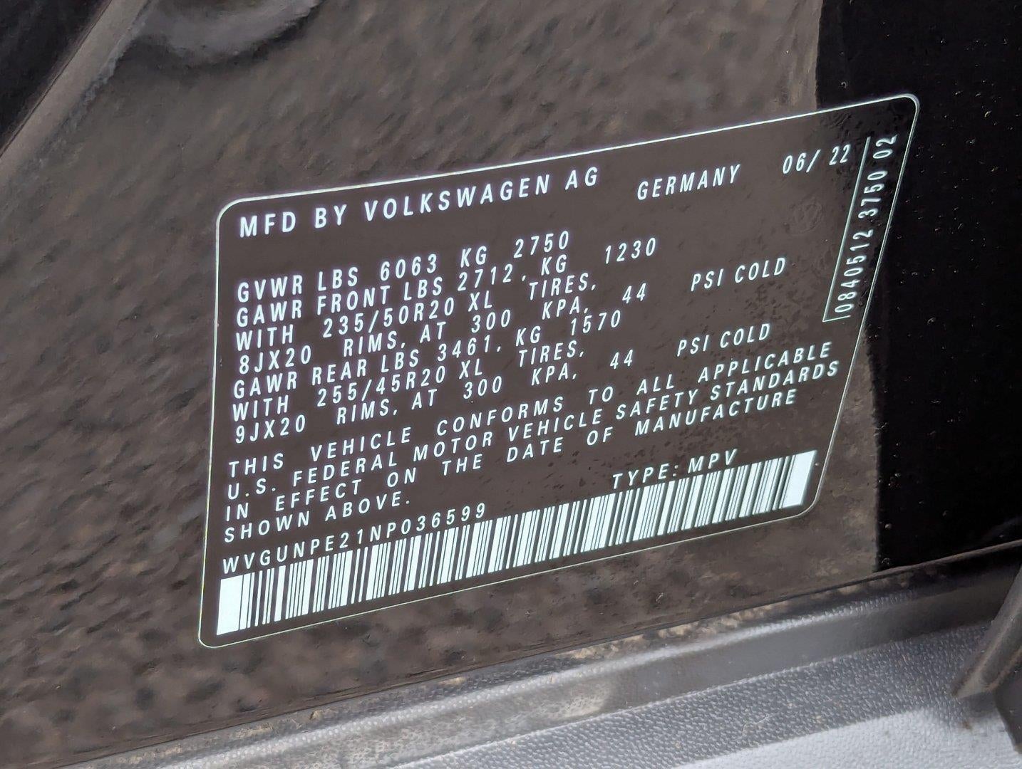 2022 Volkswagen Id.4 Pro S