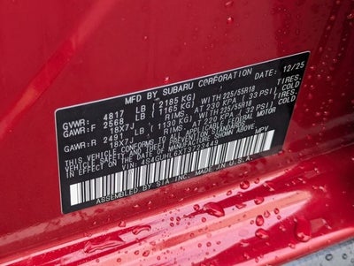 2026 Subaru CROSSTREK Limited