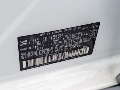 2026 Subaru CROSSTREK Limited
