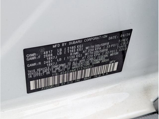 2026 Subaru CROSSTREK Limited