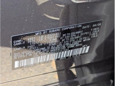 2026 Subaru FORESTER Standard Model