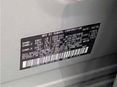 2026 Subaru FORESTER Sport Onyx Edition