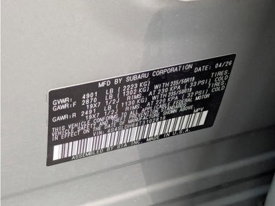 2026 Subaru FORESTER Sport Onyx Edition