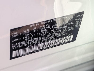 2026 Subaru FORESTER Premium Hybrid