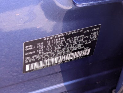 2026 Subaru FORESTER Touring Hybrid