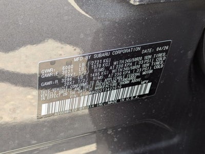 2026 Subaru ASCENT Limited 7-Passenger
