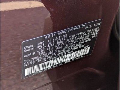 2026 Subaru ASCENT Touring 7-Passenger