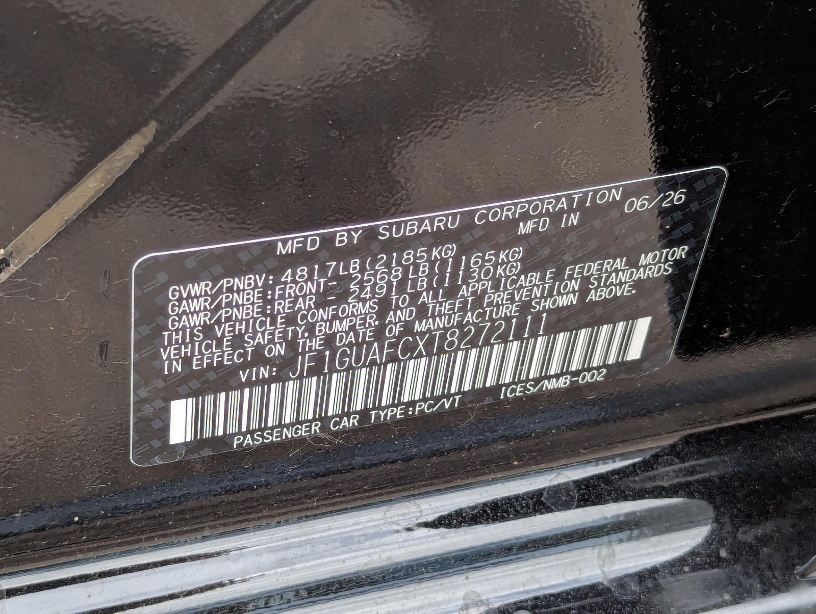 2026 Subaru IMPREZA Sport