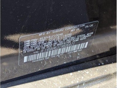 2026 Subaru WRX Base