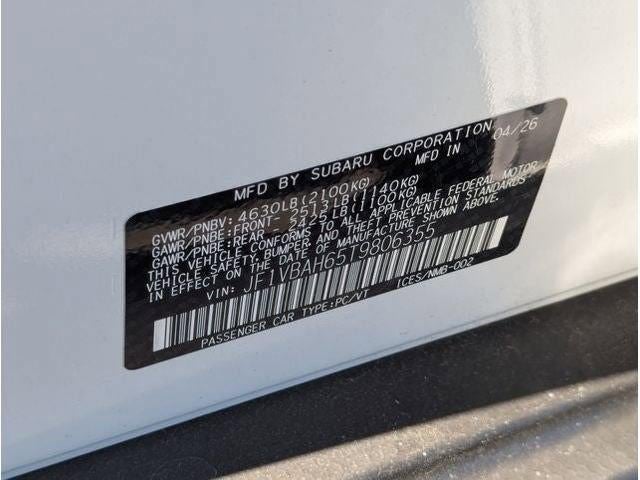 2026 Subaru WRX Premium