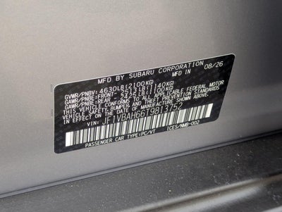 2026 Subaru WRX Premium