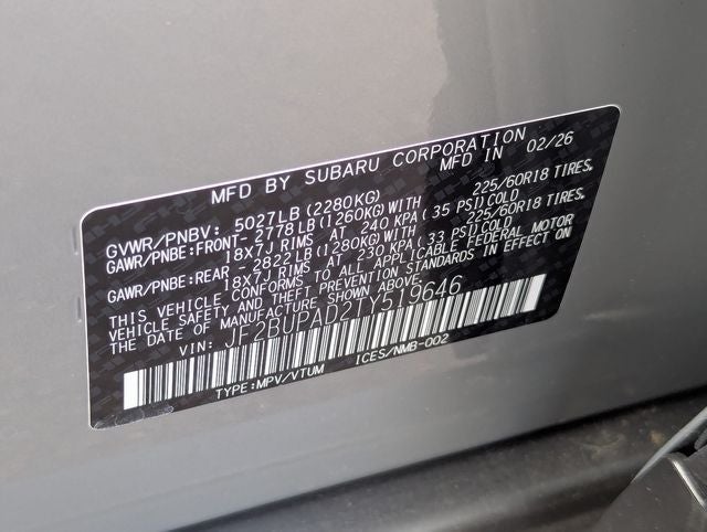 2026 Subaru OUTBACK Premium