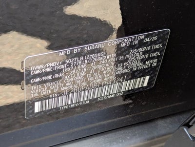 2026 Subaru OUTBACK Premium