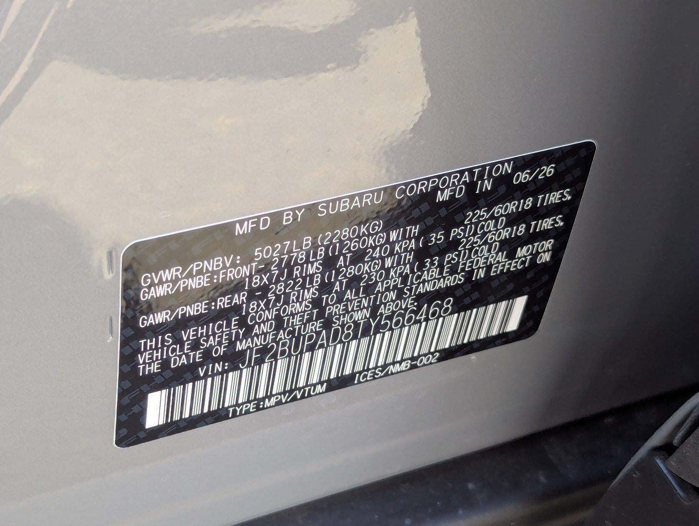 2026 Subaru OUTBACK Premium