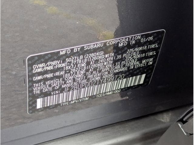 2026 Subaru OUTBACK Limited