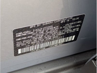 2026 Subaru OUTBACK Touring XT