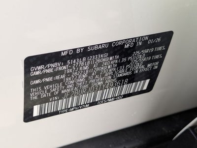 2026 Subaru OUTBACK Touring XT