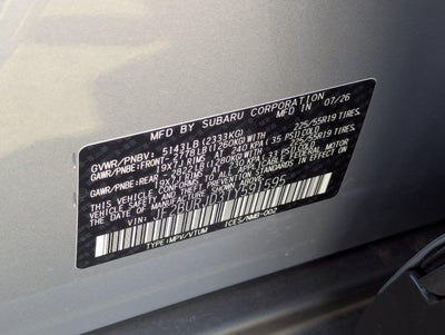 2026 Subaru OUTBACK Touring XT
