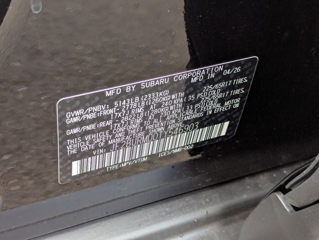 2026 Subaru OUTBACK Wilderness