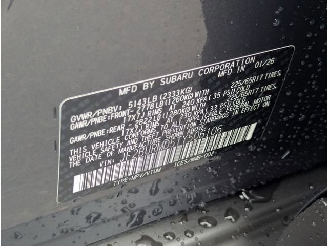 2026 Subaru OUTBACK Wilderness