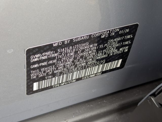 2026 Subaru OUTBACK Wilderness