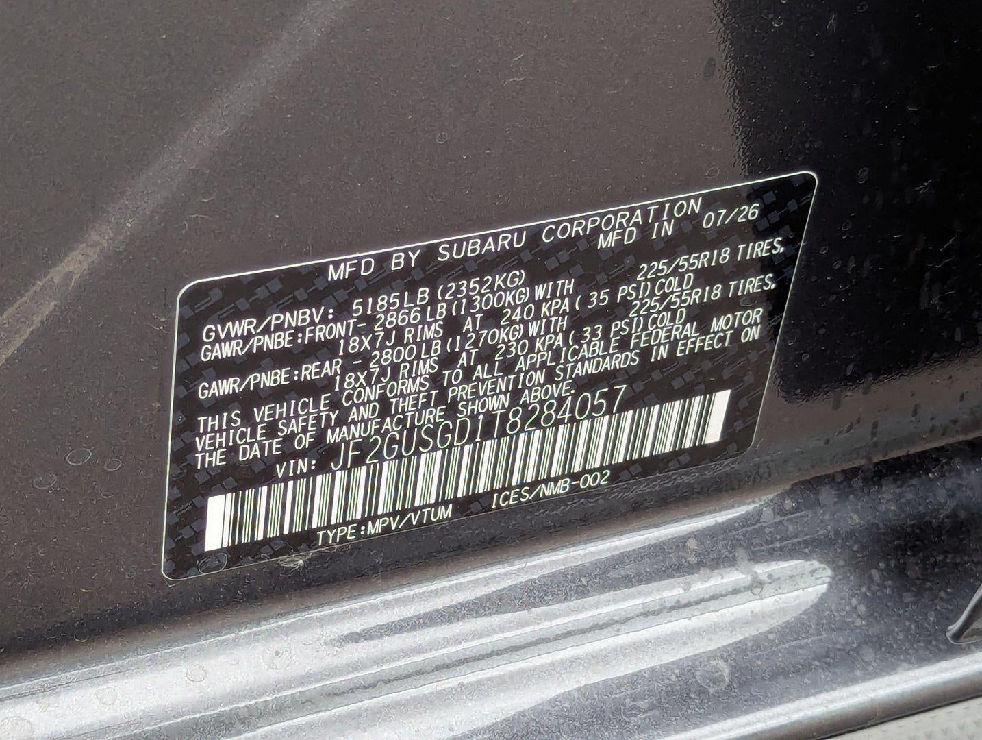 2026 Subaru CROSSTREK Sport Hybrid