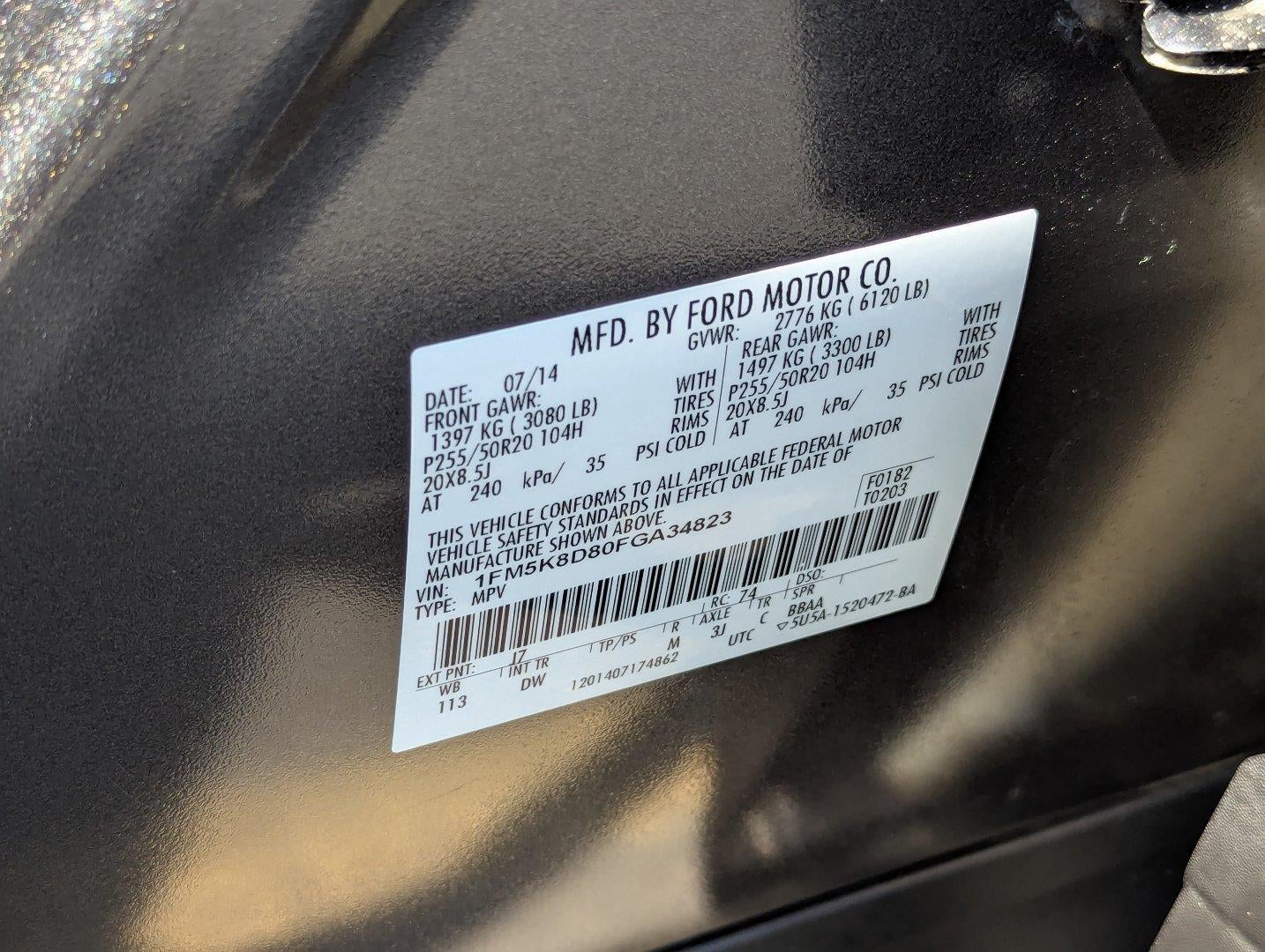 2015 Ford Explorer XLT