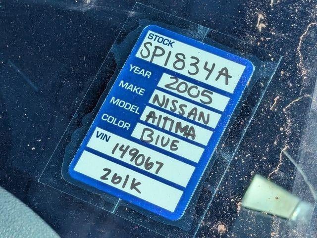 2005 Nissan Altima 2.5 S