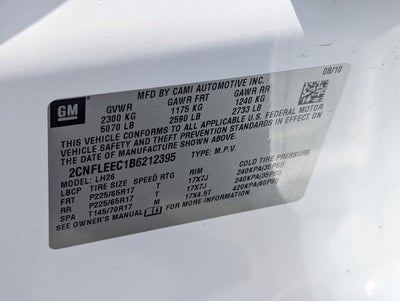 2011 Chevrolet Equinox LT 1LT