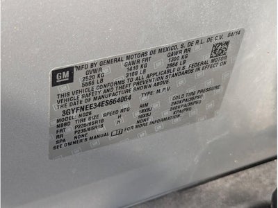 2014 Cadillac Srx Luxury Collection