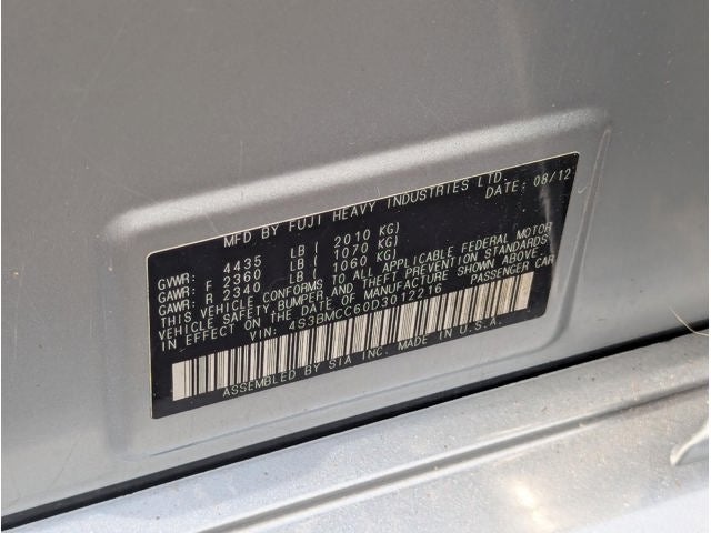 2013 Subaru Legacy 2.5i Premium