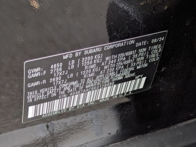 2025 Subaru Outback 2.5i