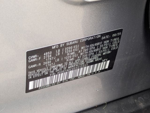 2025 Subaru Outback Premium