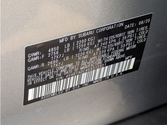 2025 Subaru Outback Premium