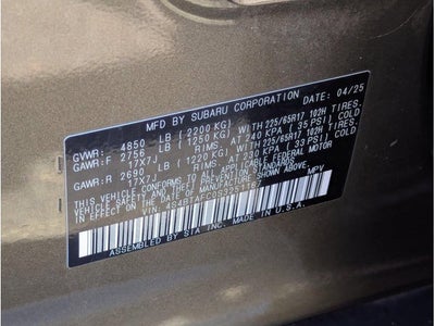 2025 Subaru Outback Premium