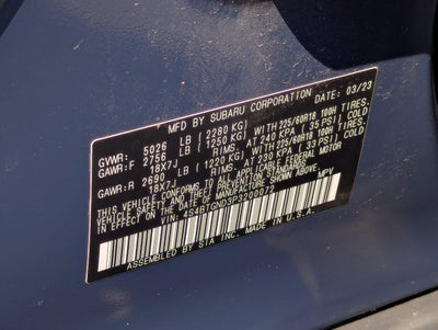2023 Subaru Outback Limited XT