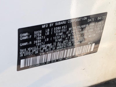 2023 Subaru Outback Limited XT