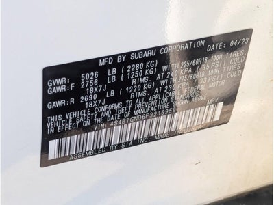 2023 Subaru Outback Limited XT
