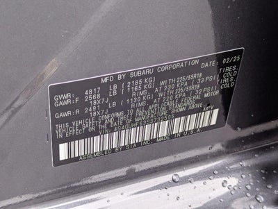 2025 Subaru Crosstrek Sport