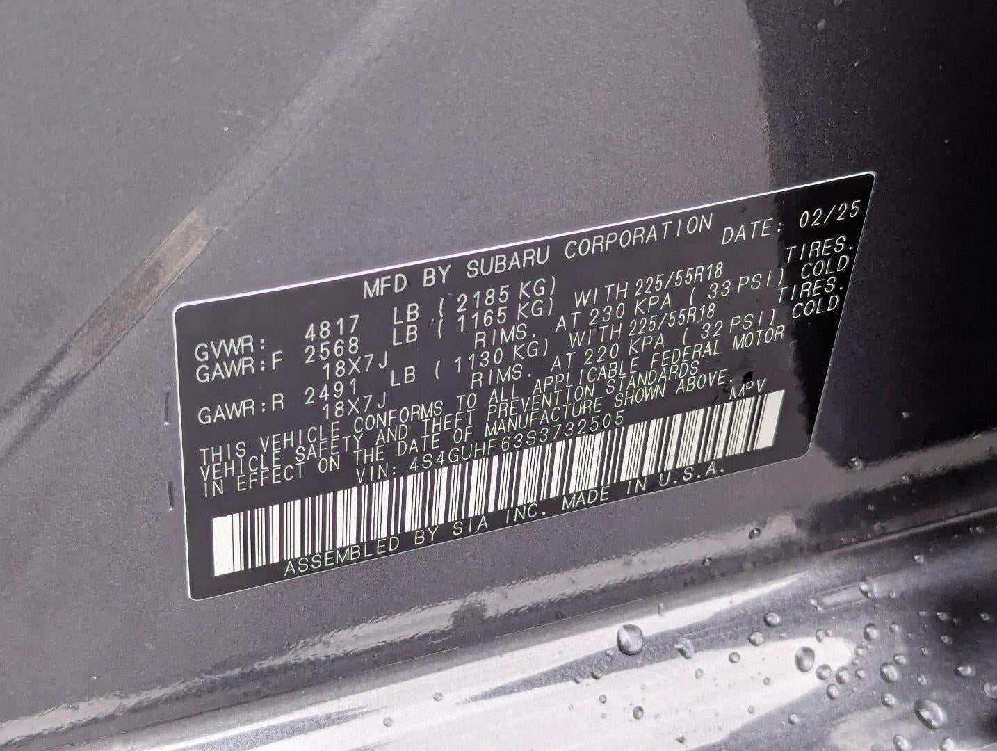 2025 Subaru Crosstrek Sport