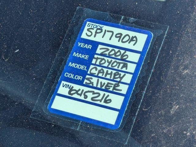 2006 Toyota CAMRY SEDAN